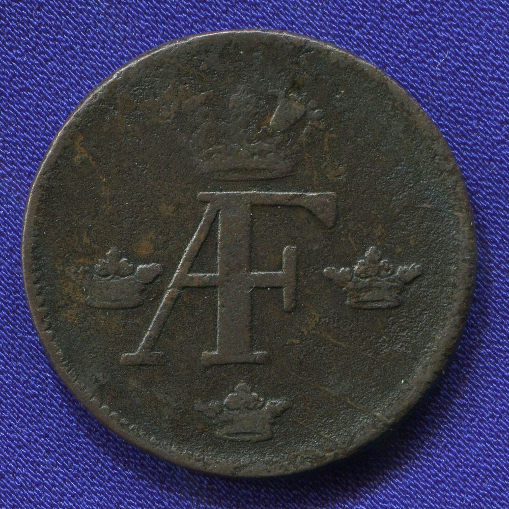 Швеция 1 эйре 1751 VF Адольф Фридрих (1751-1771 гг.)  - 1
