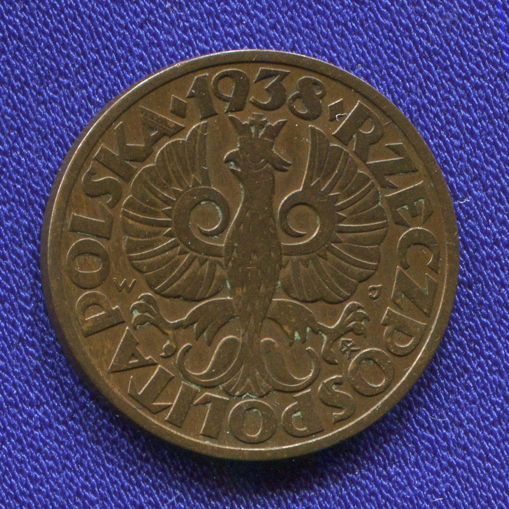 Польша 5 грошей 1923 XF-  - 1
