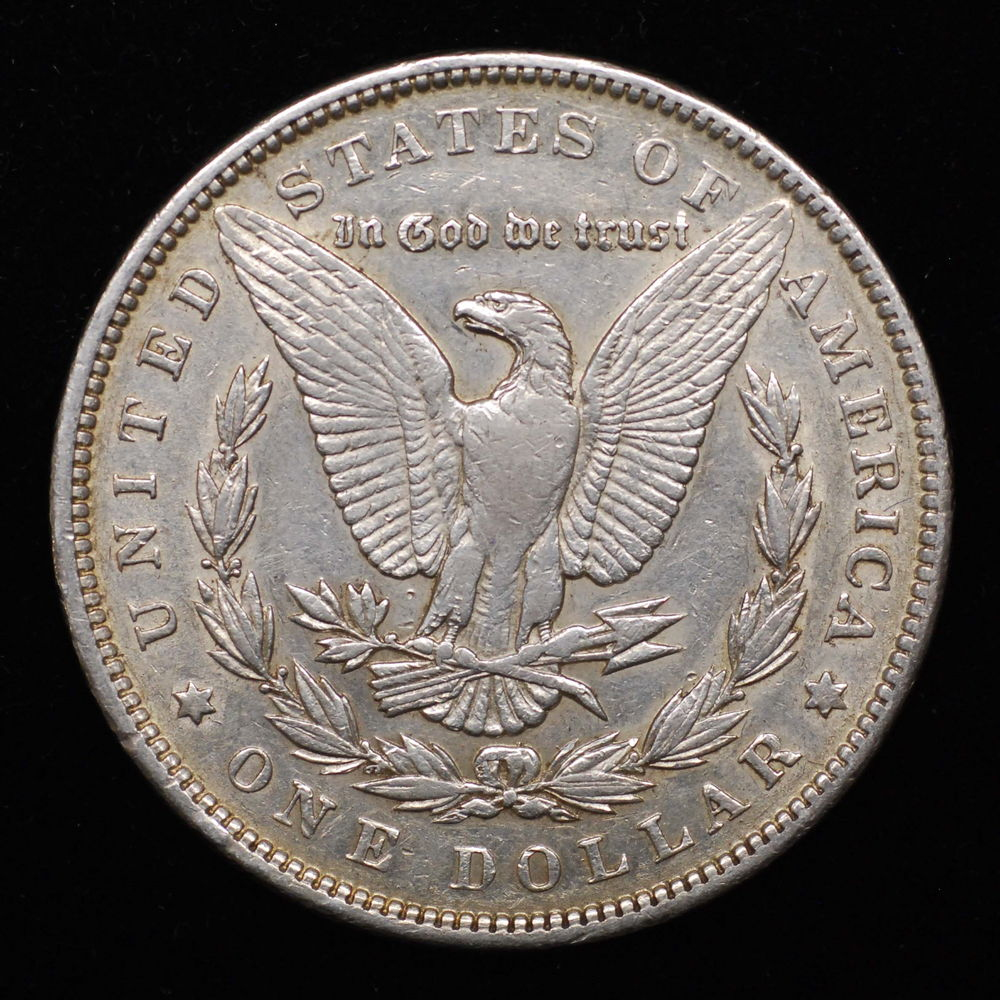 США 1 доллар 1891 XF Доллар Моргана  - 4