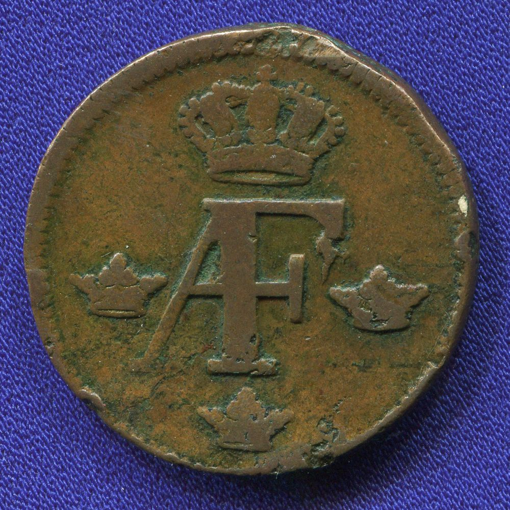Швеция 1 эйре 1769 F Адольф Фридрих (1751-1771 гг.)  - 1
