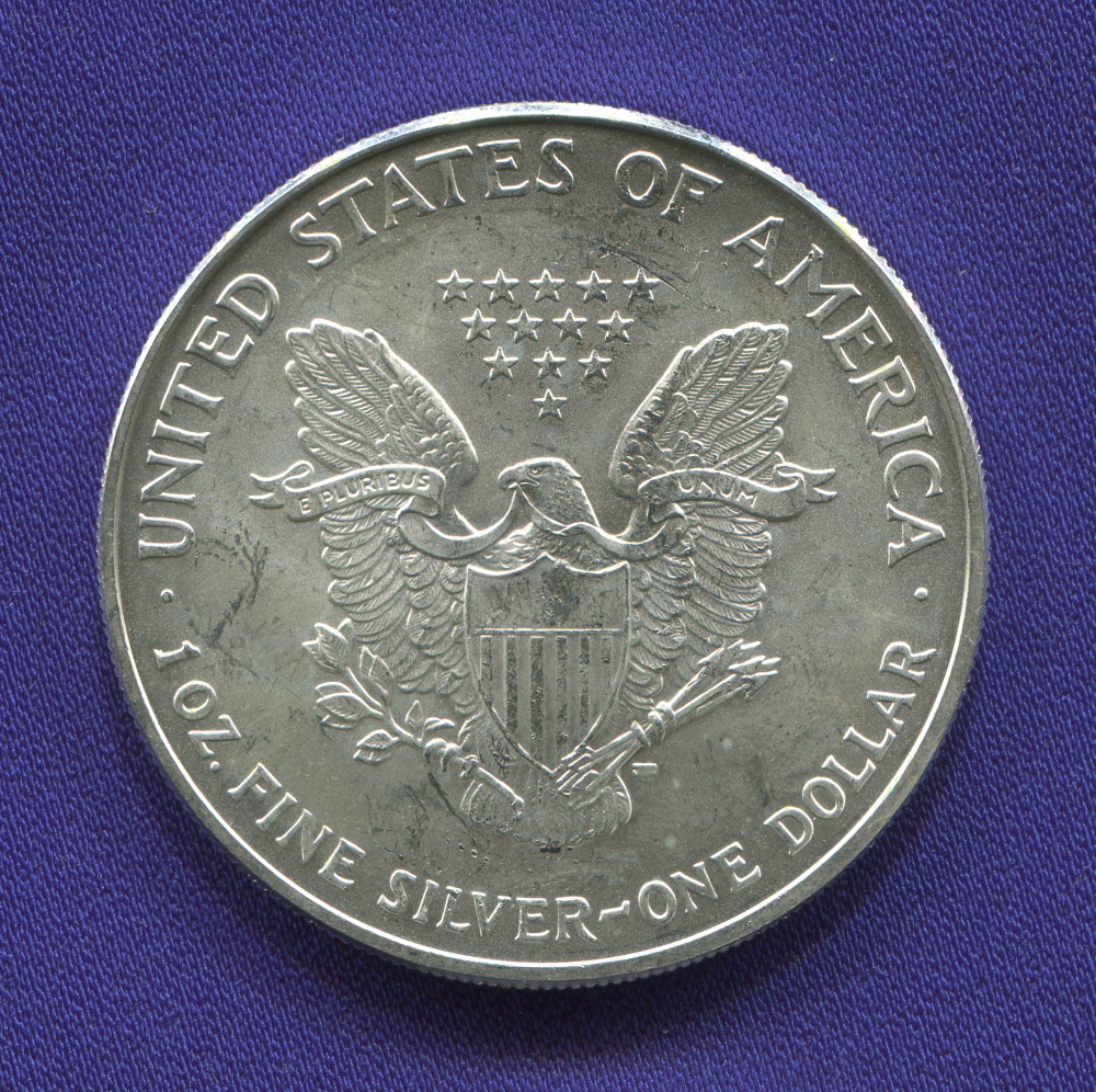 США 1 доллар 2007 UNC Шагающая свобода - 1