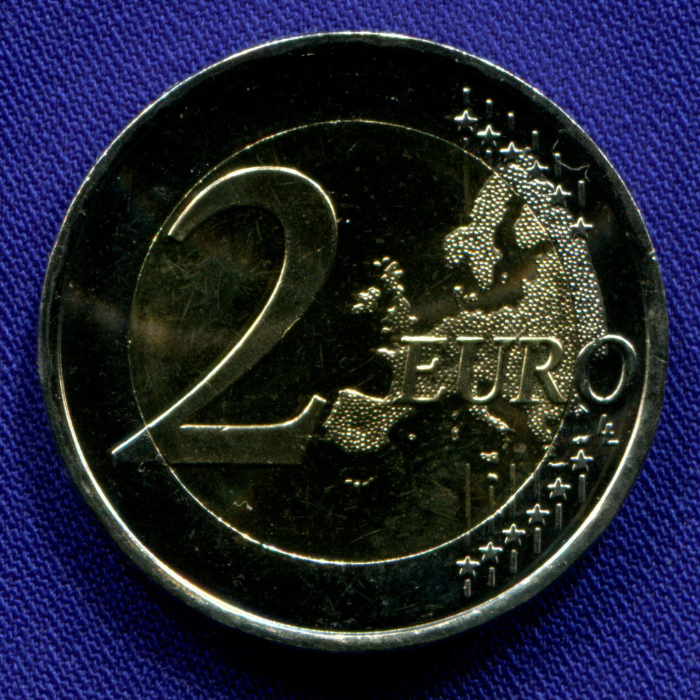 Испания 2 евро 2019 UNC Авила  - 1