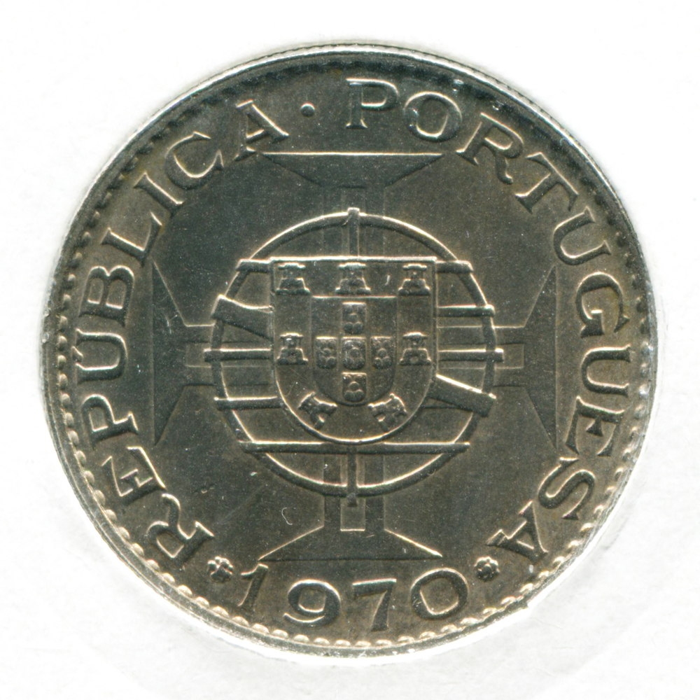 Ангола 10 эскудо 1970 aUNC  - 1