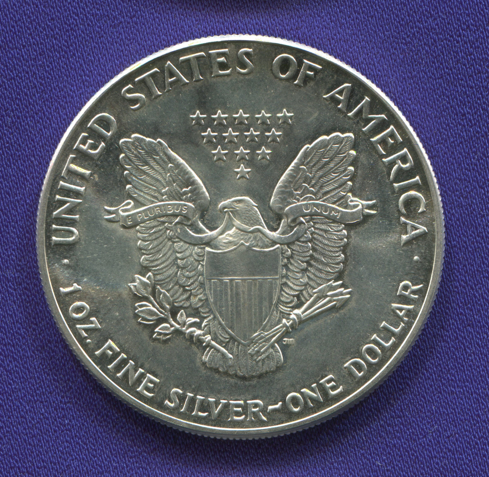 США 1 доллар 1988 UNC Шагающая свобода - 1