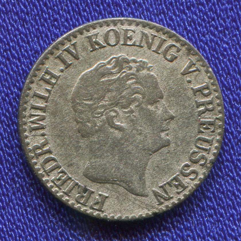 Германия/Пруссия 1/2 гроша 1851 XF Фридрих Вильгельм IV  - 1