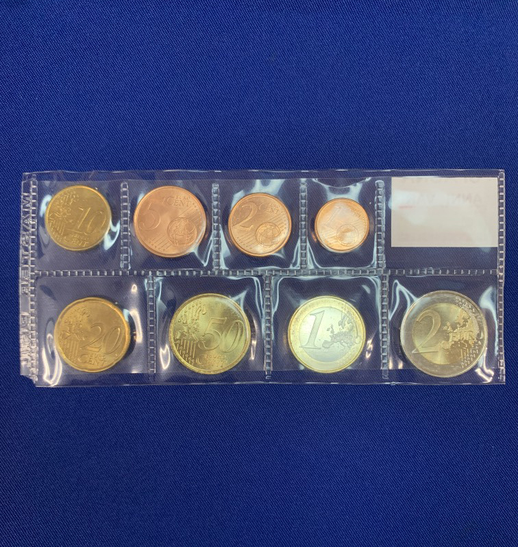 Набор монет Испании EURO 8 монет 1999 - 2015 UNC портрет короля Филиппа VI - 1