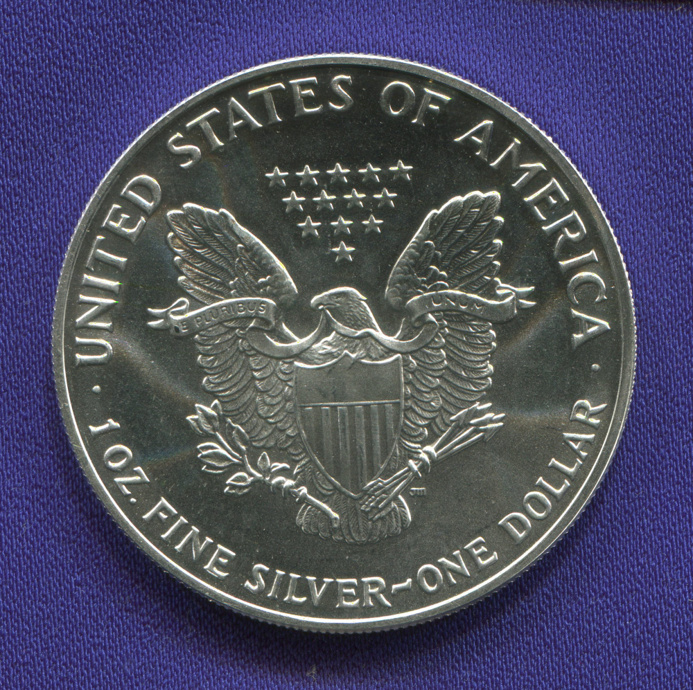 США 1 доллар 1991 UNC Шагающая свобода - 1