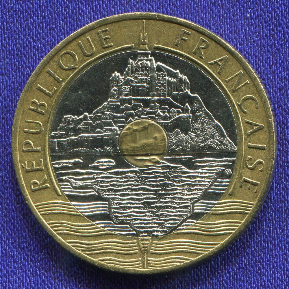 Франция 20 франков 1992 AU  - 1
