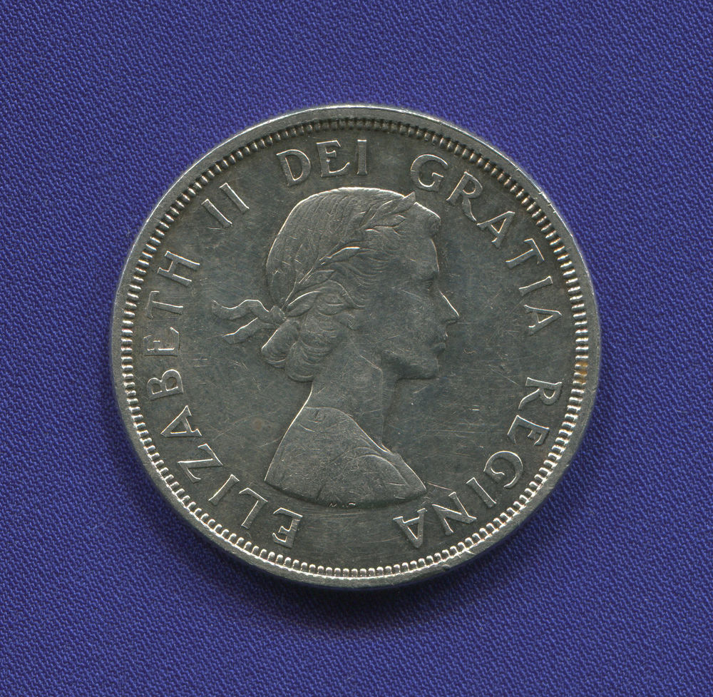 Канада/Квебек 1 доллар 1964 XF-aUNC м.д.Оттава.100 лет Конференции.  - 1