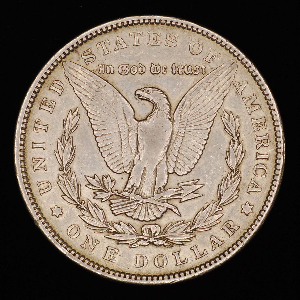 США 1 доллар 1891 XF Доллар Моргана  - 3
