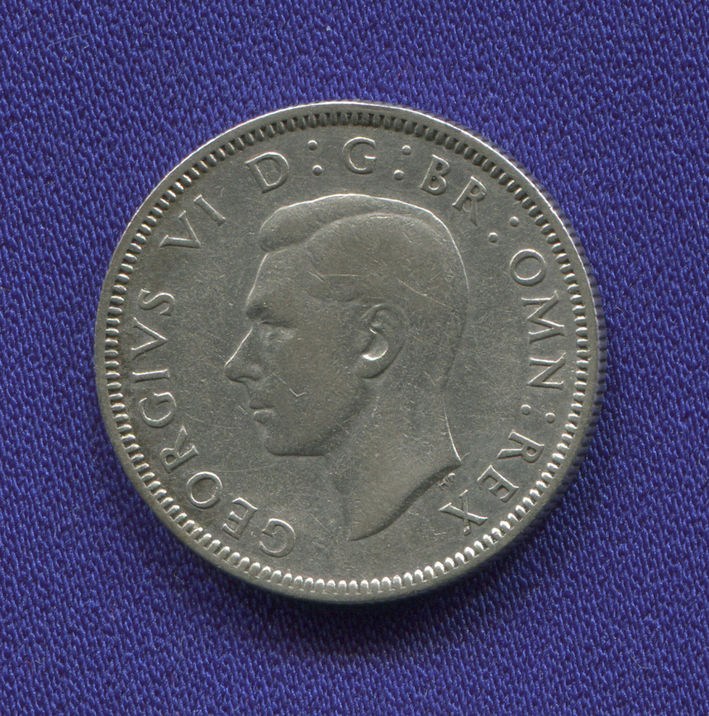 Шотландия 1 шиллинг 1939 aUNC  - 1