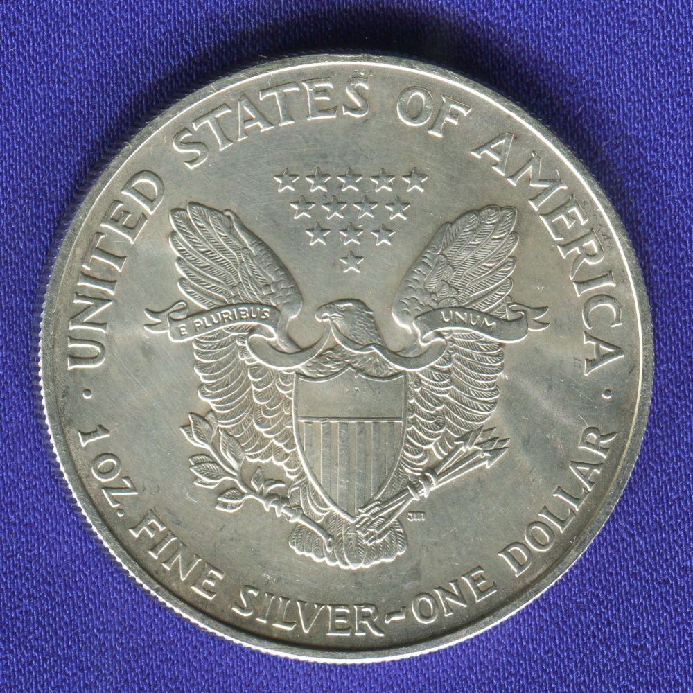 США 1 доллар 2002 UNC Шагающая свобода - 1