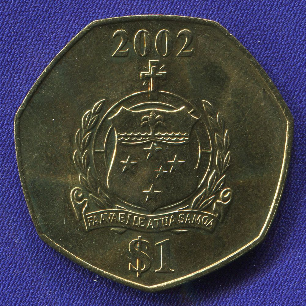 Самоа 1 доллар 2002  - 1