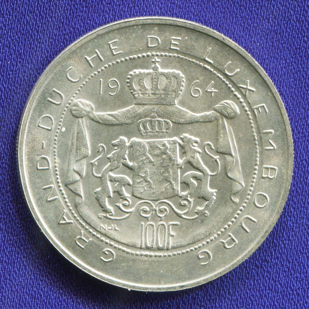 Люксембург 100 франков 1964 UNC Великий герцог Жан (1964 - 1999)  - 1