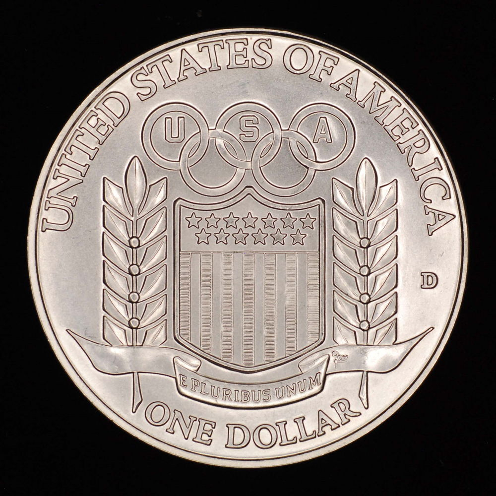 США 1 доллар 1992 UNC XXV летние Олимпийские Игры, Барселона 1992  - 3