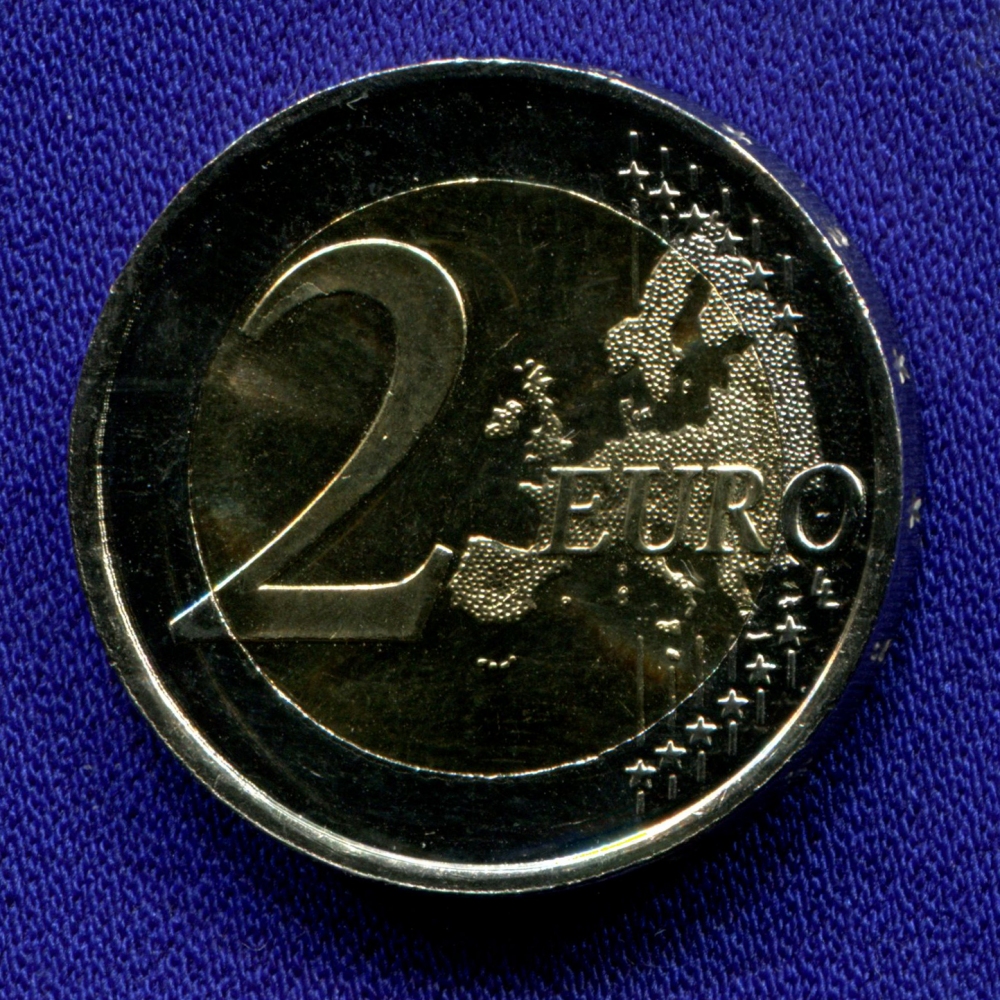Словакия 2 евро 2009 UNC Бархатная революция  - 1