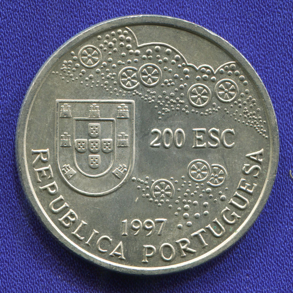 Португалия 200 эскудо 1997 UNC 400 лет со дня смерти Луиса Фройса  - 1