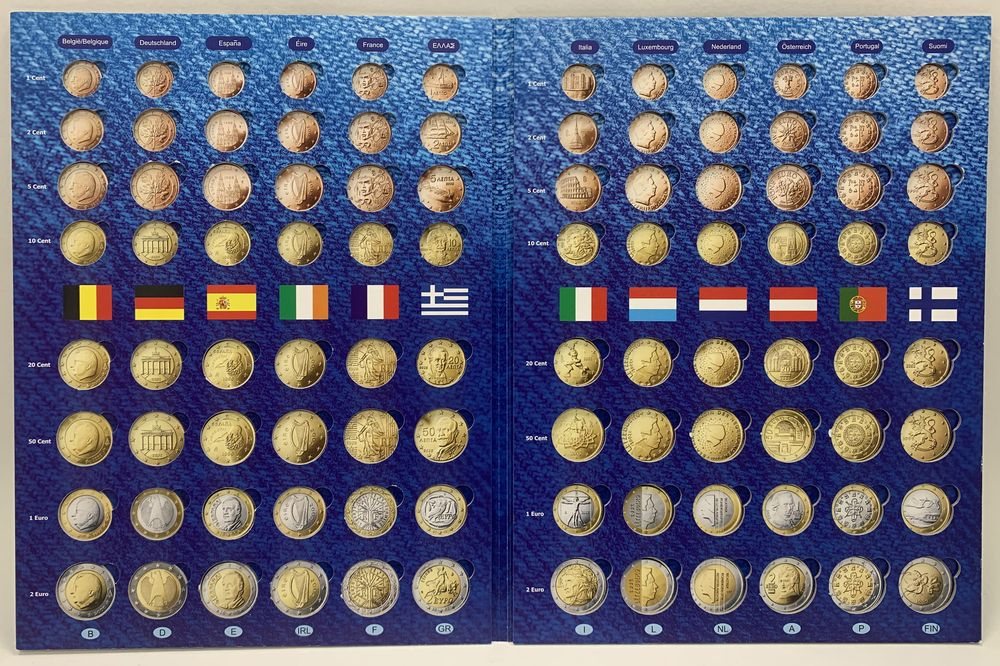 Альбом-планшет для евро-монет Euro-Collection (EUROCOL I). - 1