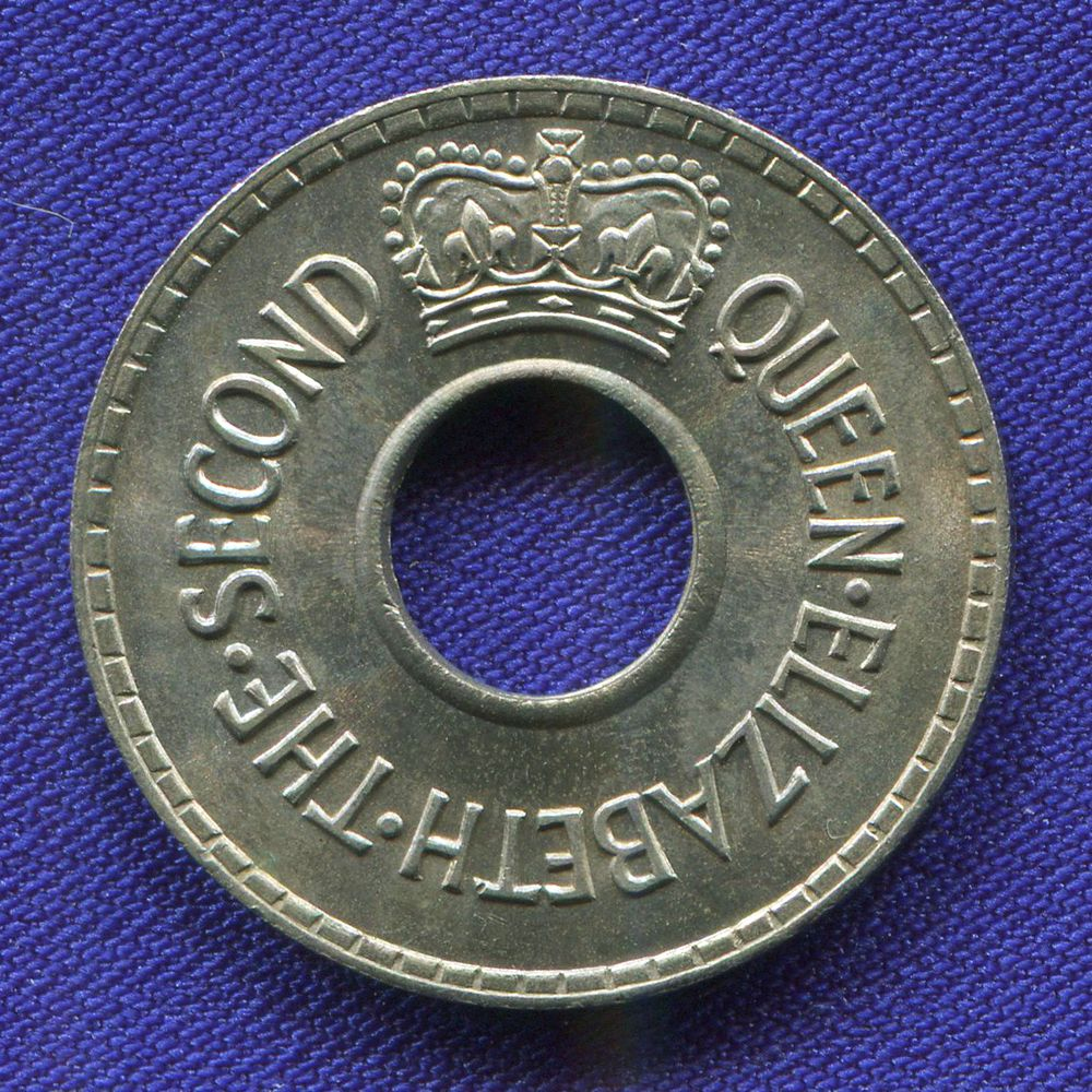 Фиджи 1/2 пенни 1954  - 1