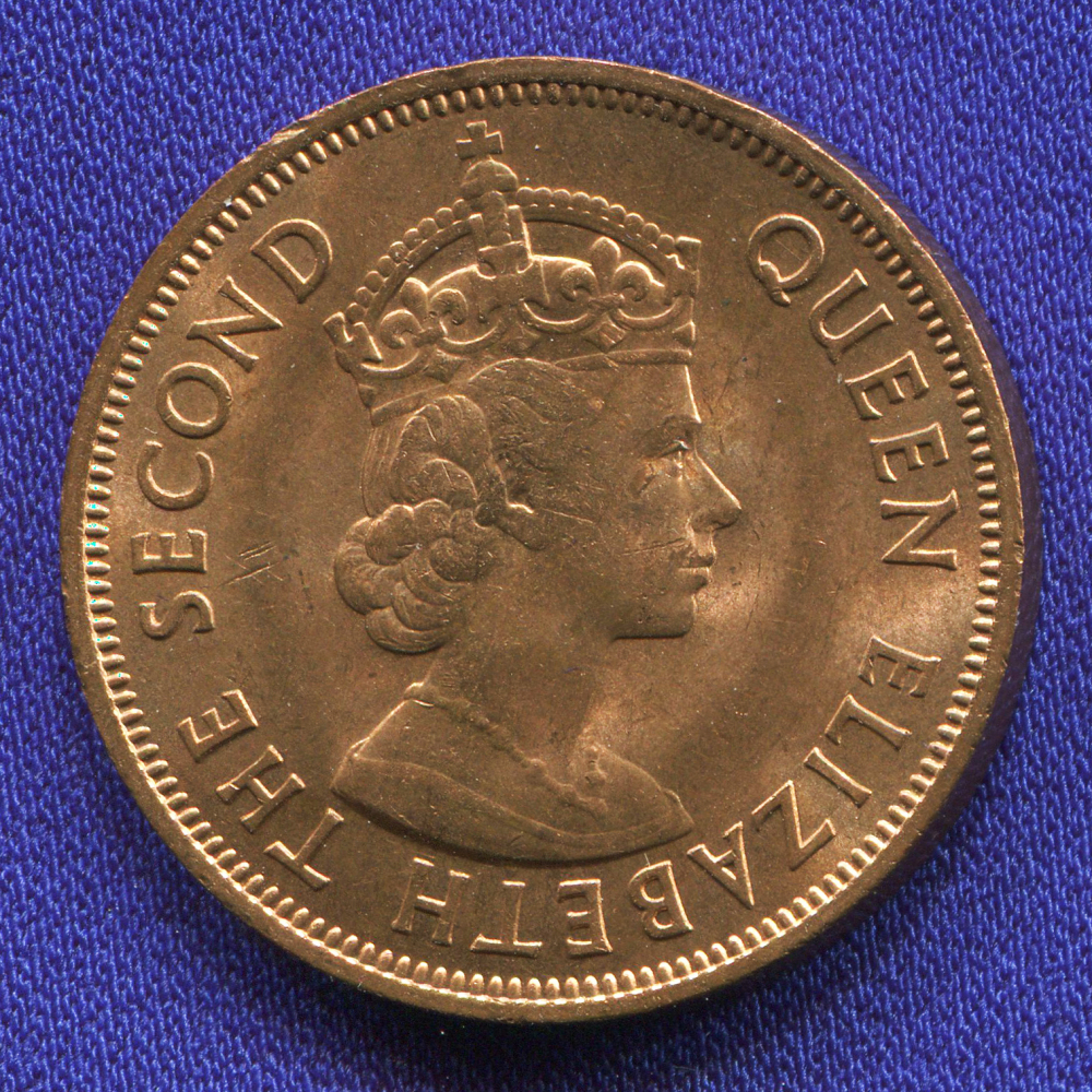 Маврикий 5 центов 1969 aUNC  - 1