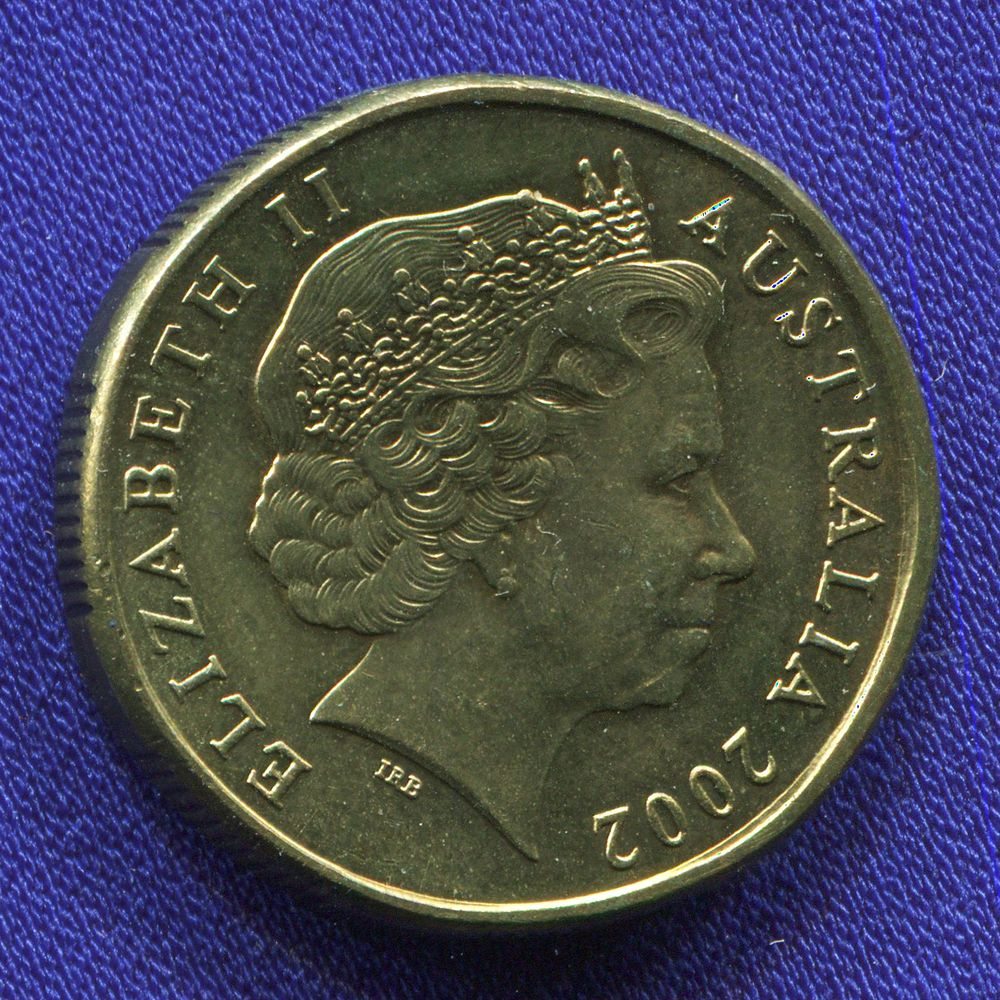 Австралия 1 доллар 2002 UNC  - 1