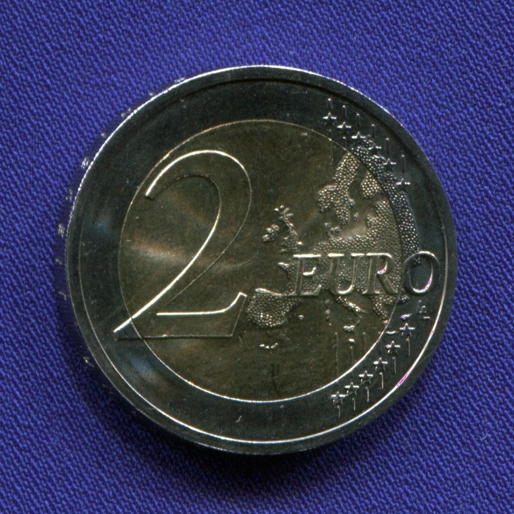 Германия 2 евро 2015 UNC Объеденение Германии  - 1