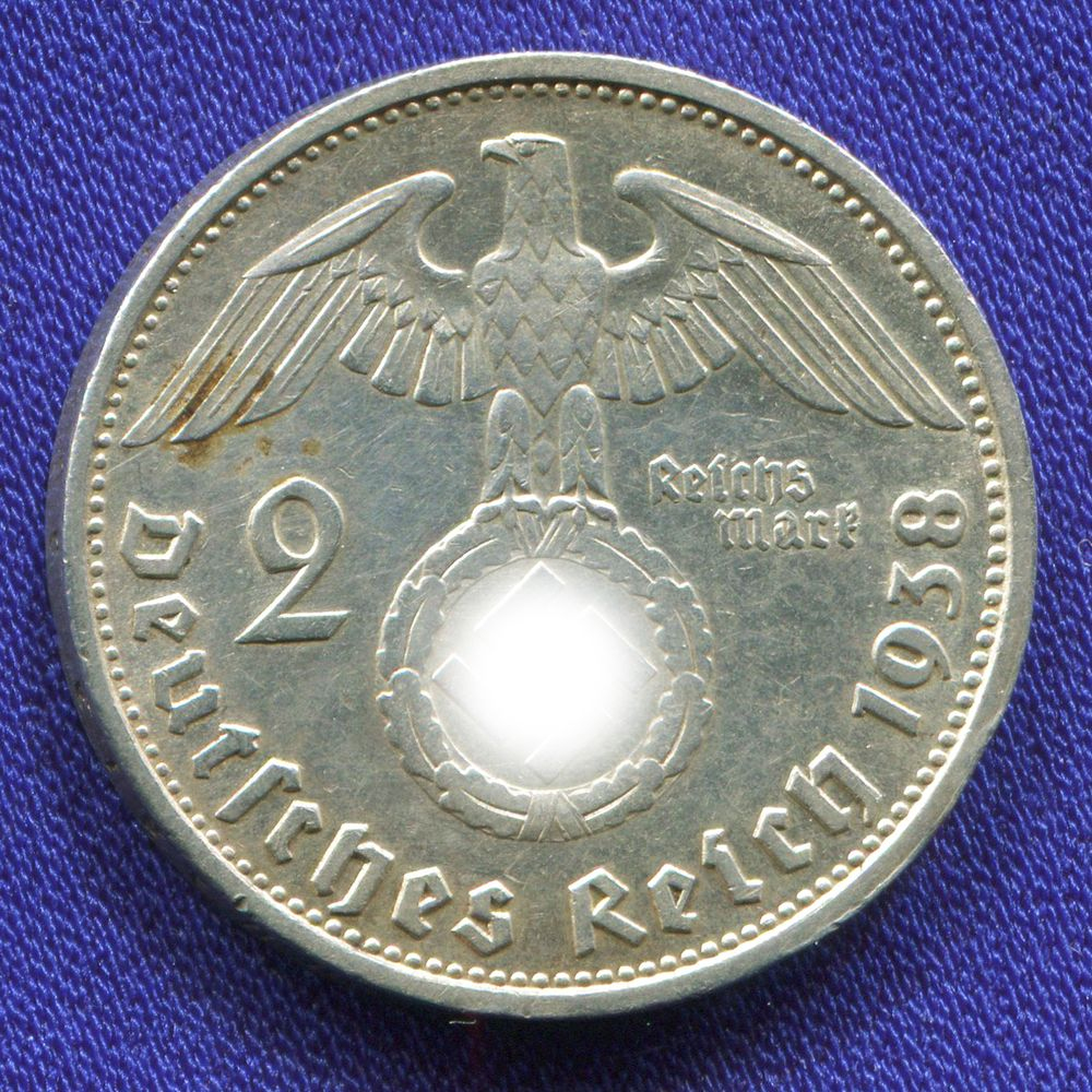 Германия/Рейх 2 марки 1938  - 1