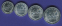 Албания Набор монет 1964 UNC  - 1