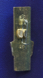 Значок «Москва-80» Алюминий Булавка - 1