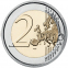 Литва 2 евро 2021 UNC Биосферный заповедник Жувинтас - 1
