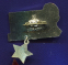 Значок «Н.И. Кузнецов 1911- 1971 гг. Талица» Алюминий Булавка - 1