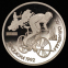 СССР 1 рубль 1991 года Proof XXV летние Олимпийские Игры, Барселона 1992 - Велоспорт  - 2