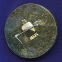 Значок «Луна-16. 1970 г.» Алюминий Булавка - 1