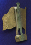 Знак «Всемирная выставка в Нью-Йорке Павильон СССР 1939 г.» Тяжелый металл Булавка - 1