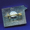Значок «Спутник Метеор» Алюминий Булавка - 1