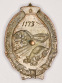 Знак «Почетный дорожник УССР № 1173 Арт. ГРАВЮЧАС» Бронза Эмаль Винт - 4