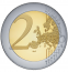 Греция 2 евро 2023 UNC Столетие оперной певицы Марии Каллас + Математик Константин Каратеодори  - 1