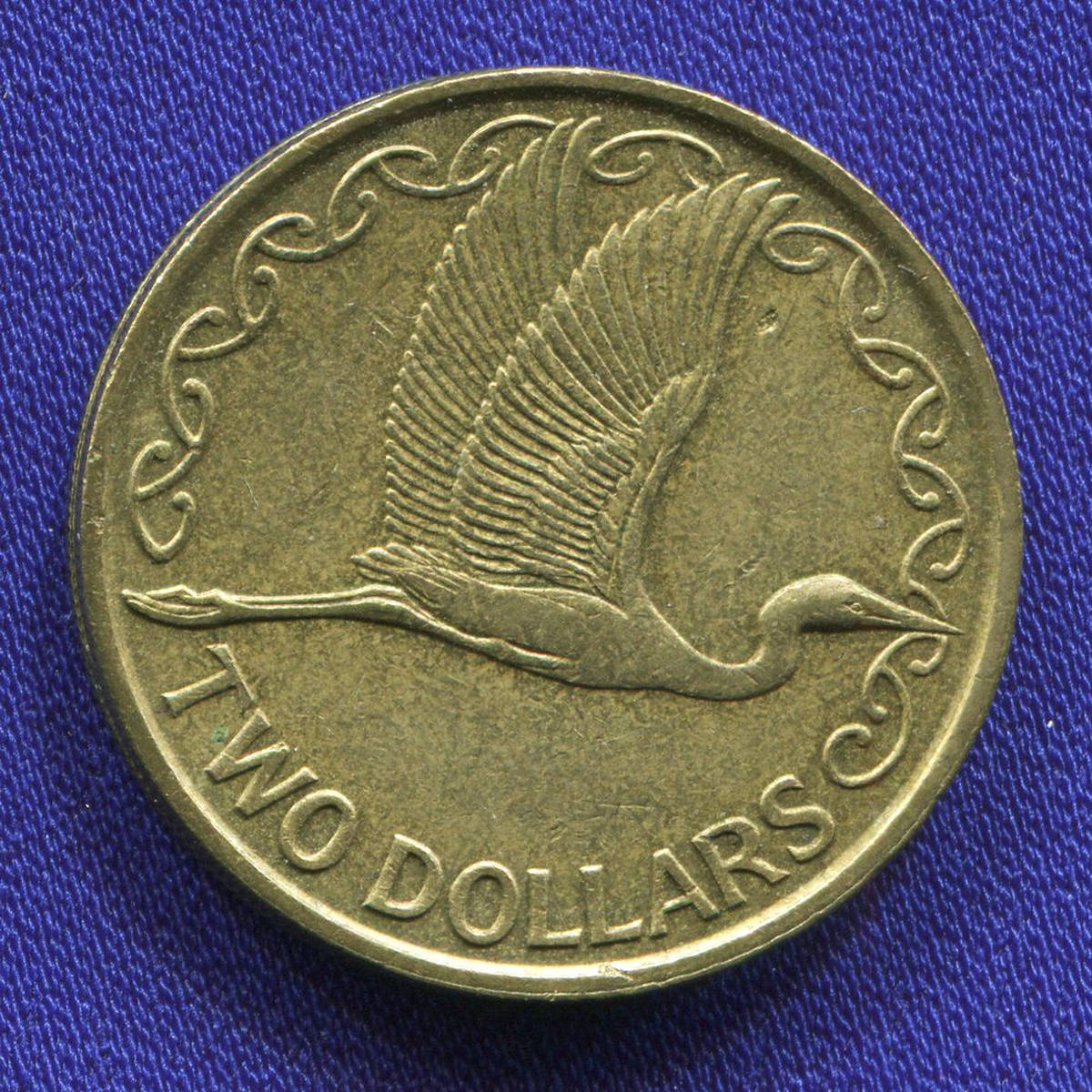 Новая Зеландия 2 доллара 1990 XF-  - 36355