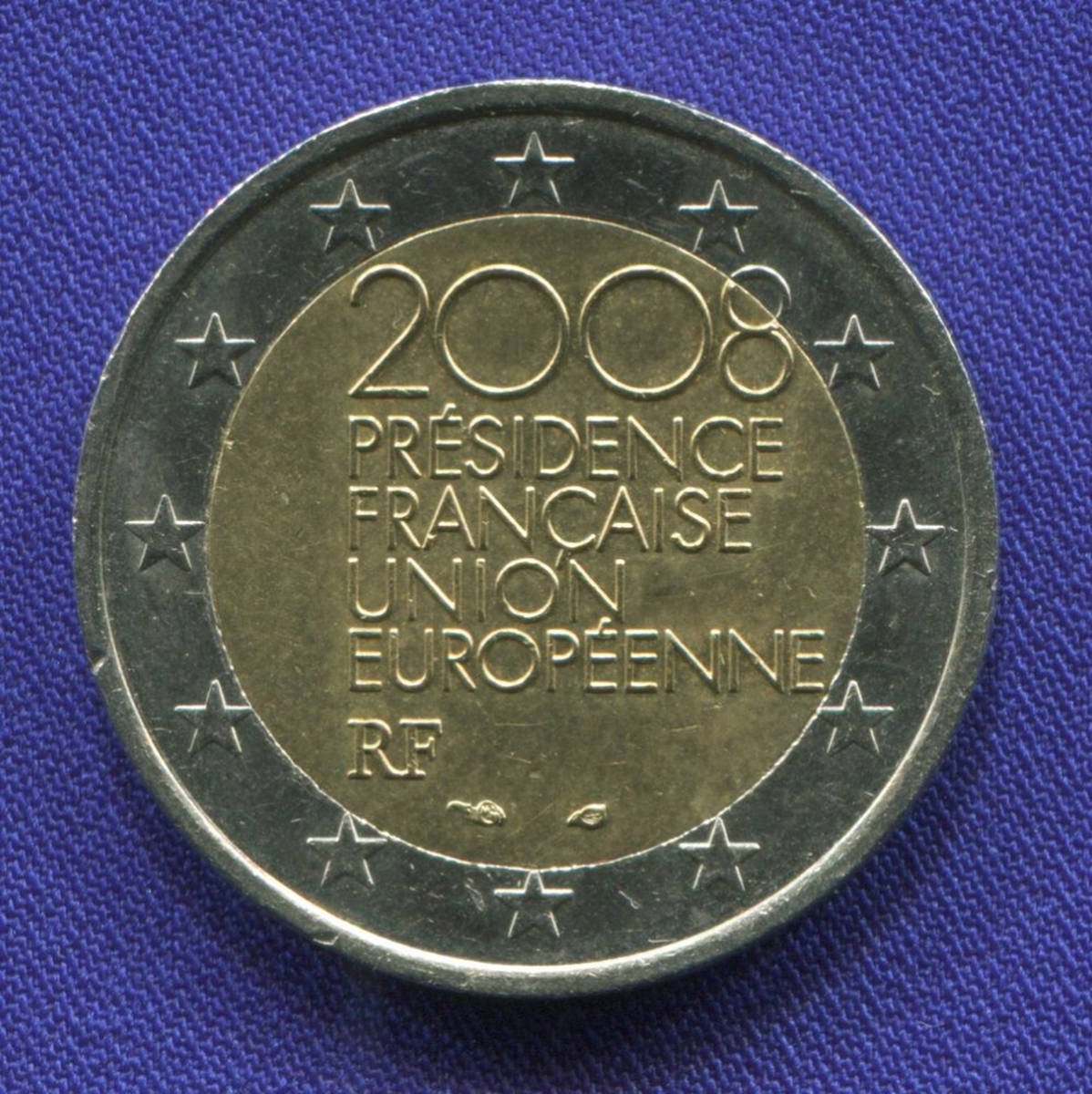 Франция 2 евро 2008 XF Председательство в ЕС  - 18254