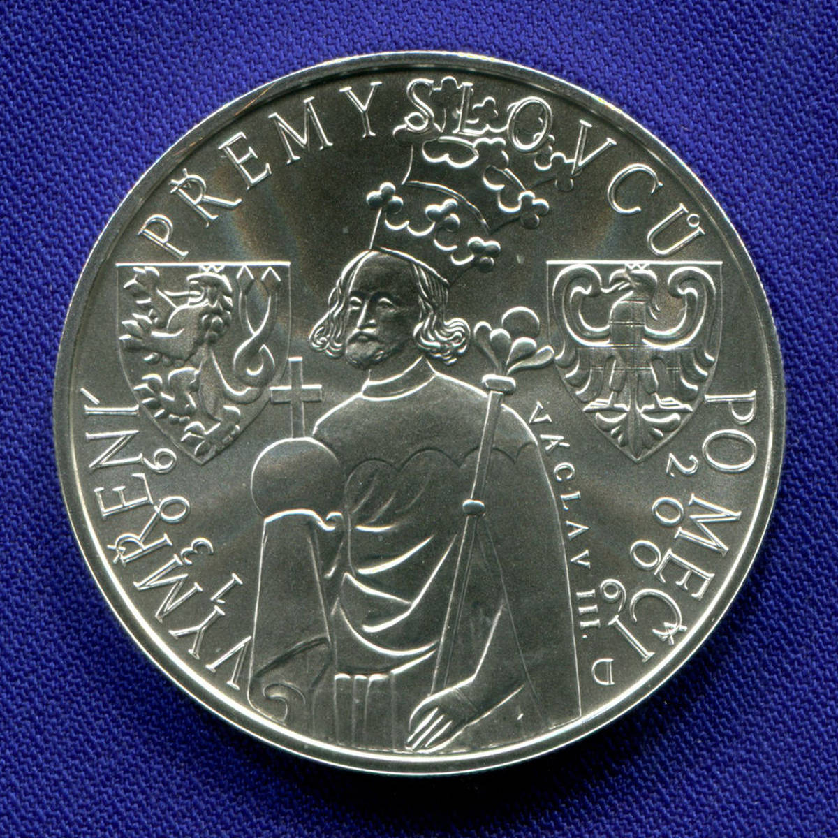 Чехия 200 крон 2006 UNC 700 лет со дня смерти Вацлава III 