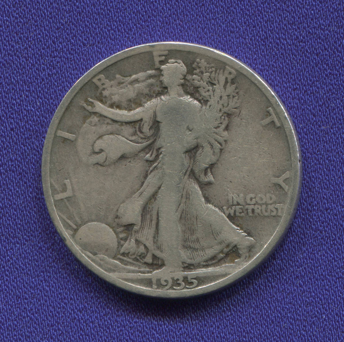 США 1/2 доллара 1935 VF S Liberty - 38471