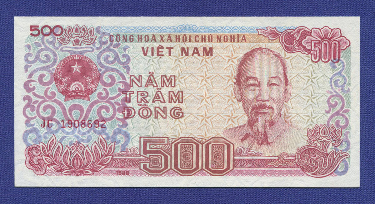 Вьетнам 500 донгов 1988 UNC - 26281