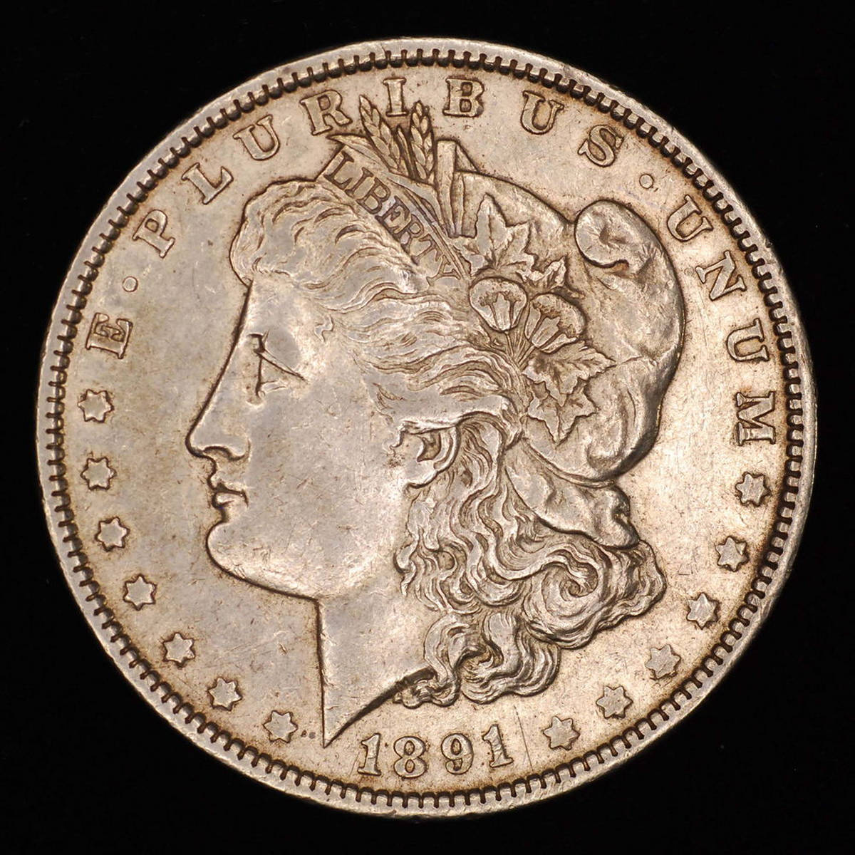 США 1 доллар 1891 XF Доллар Моргана 