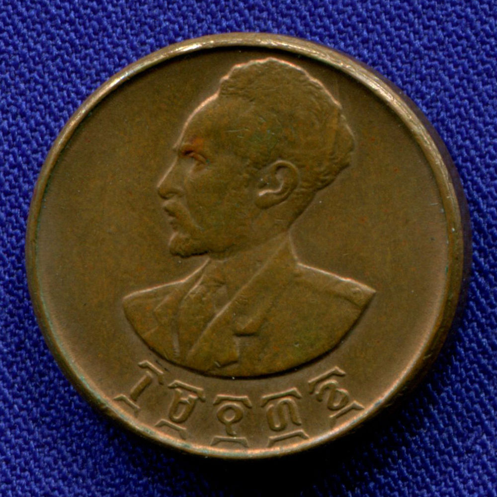 Эфиопия 1 цент ЕЕ 1936 (1943-44) UNC  - 26587