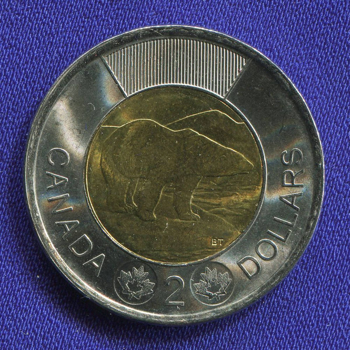 Канада 2 доллара 2015 UNC  - 36370