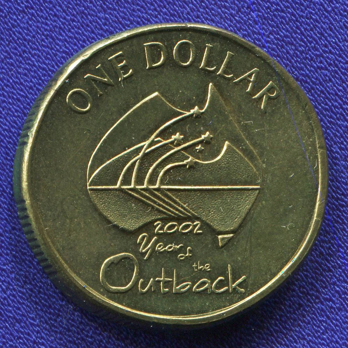 Австралия 1 доллар 2002 UNC  - 36334