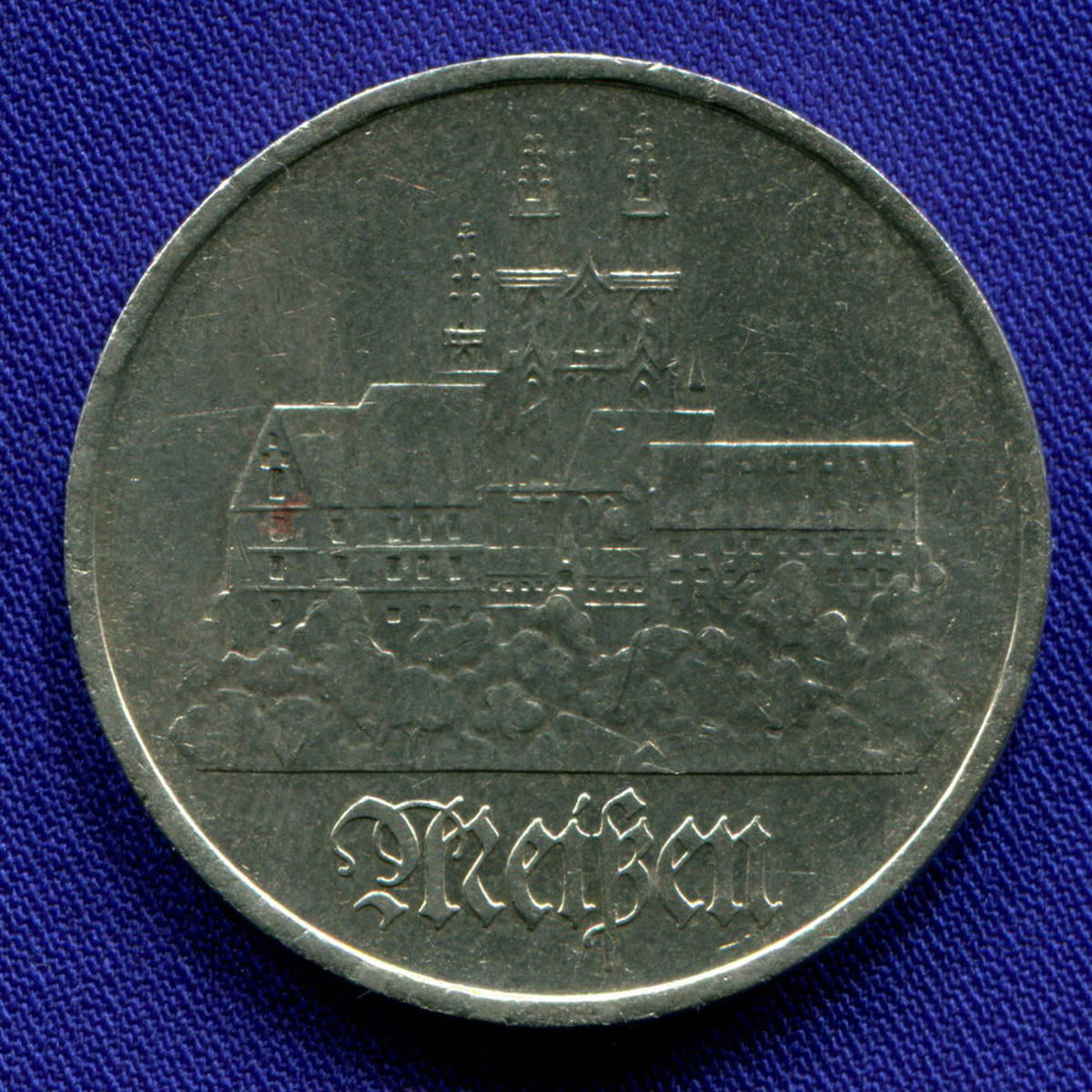 ГДР 5 марок 1972 XF Мейсен 