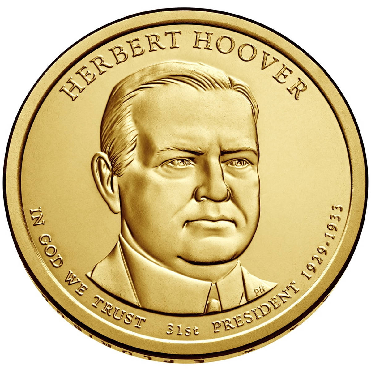 США 1 доллар 2014 года президент №31 Герберт Гувер - 7511