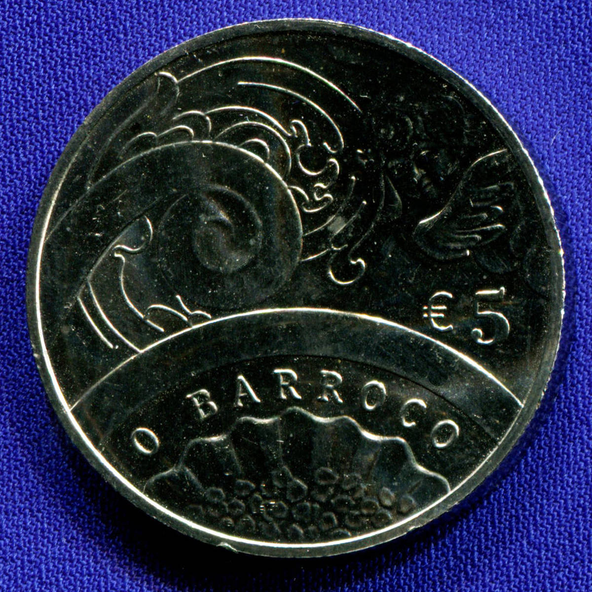 Португалия 5 евро 2018 UNC Барокко 