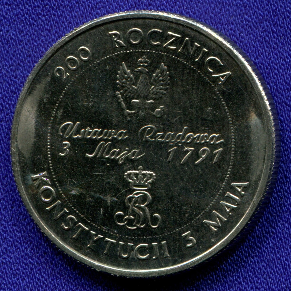 Польша 10000 злотых 1991 UNC - 6705